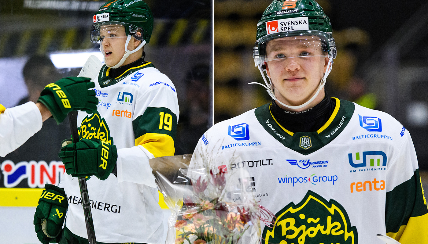 Liam Dower Nilsson om succéstarten i Björklöven: "Kan spela ännu bättre"