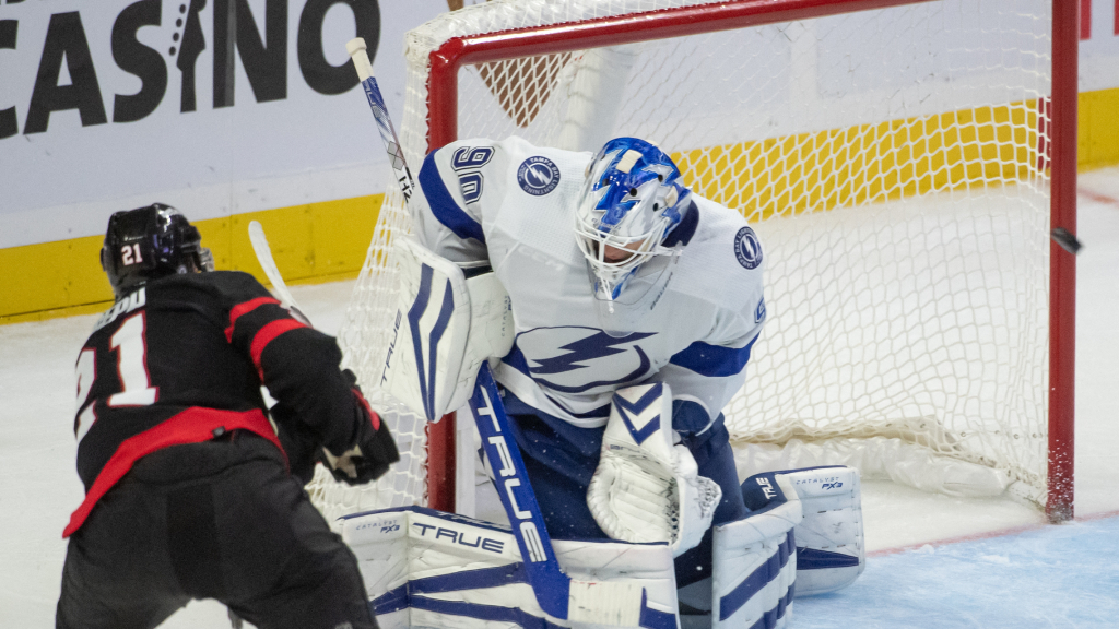 TV: Matt Tomkins gjorde NHL-debut: "Höll oss kvar i matchen"