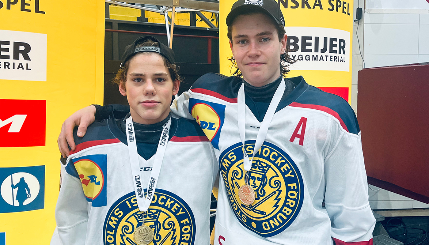 Duo från barnsben - nu är Kandell och Henriksson TV-puckshjältar