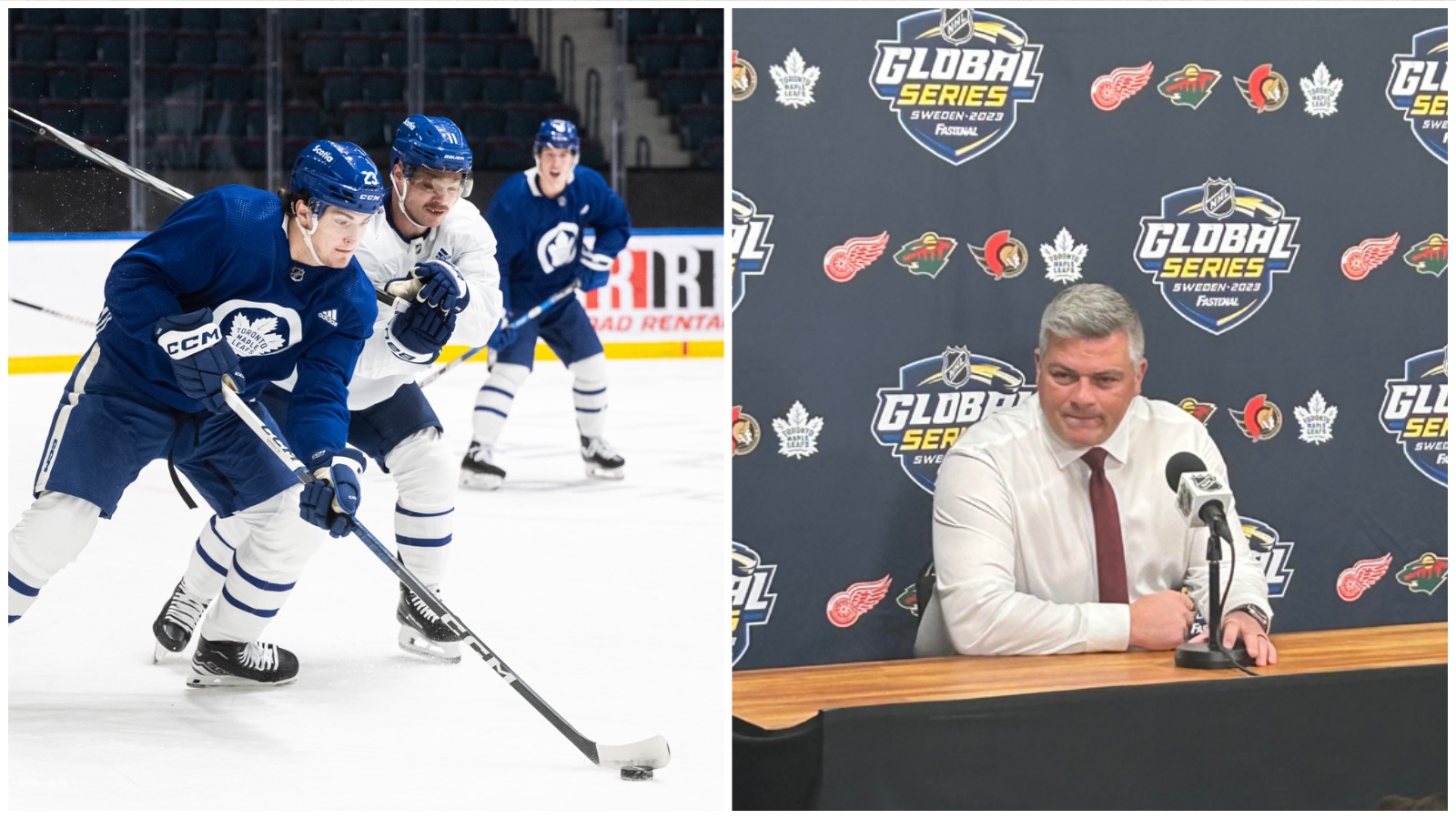 Toronto Maple Leafs hyllar tiden i Sverige: "Jättebra upplevelse"
