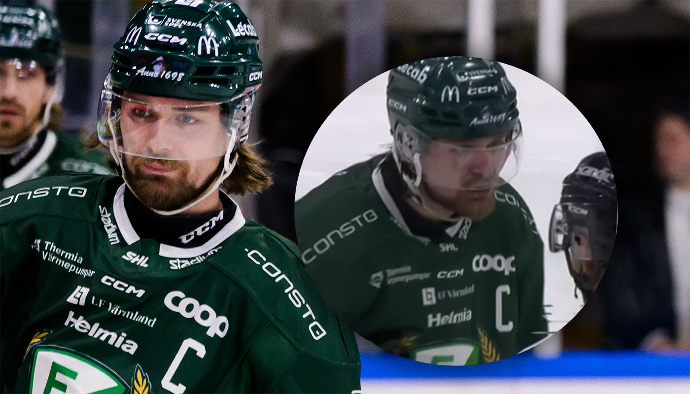 Manfall i Färjestad - Linus Johansson skadad