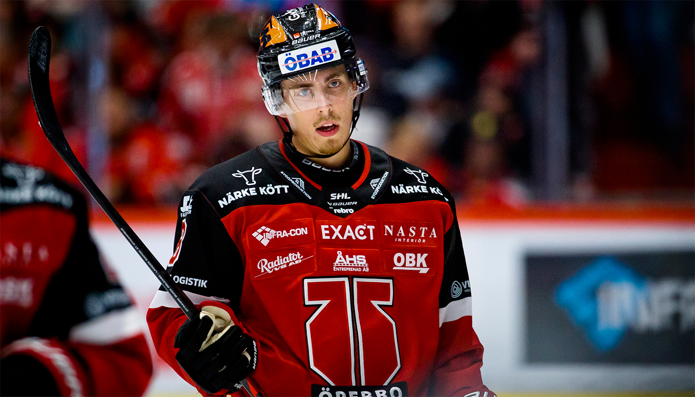 Örebros avbräck - Samuel Johannesson skadad på träning