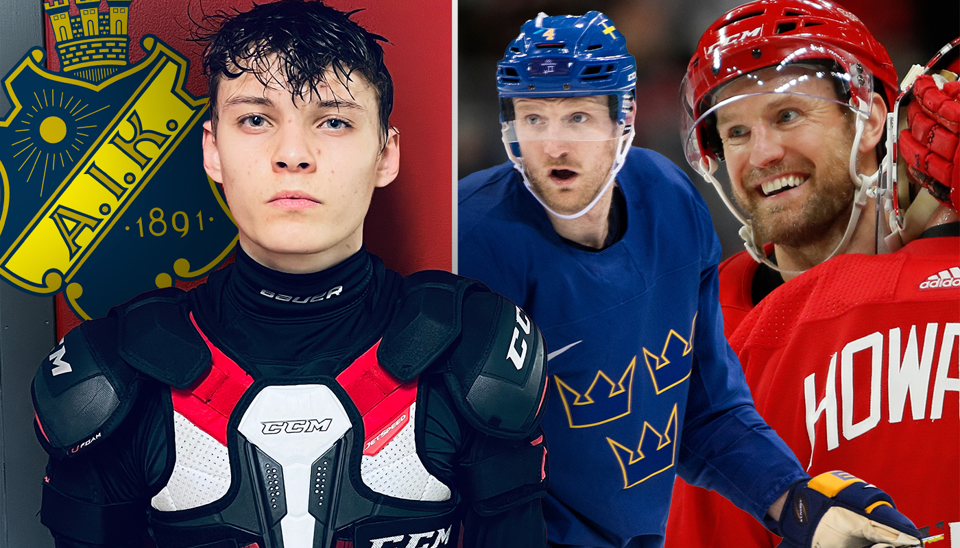 Nästa Kronwall - i AIK: "Ser upp till dem mycket"