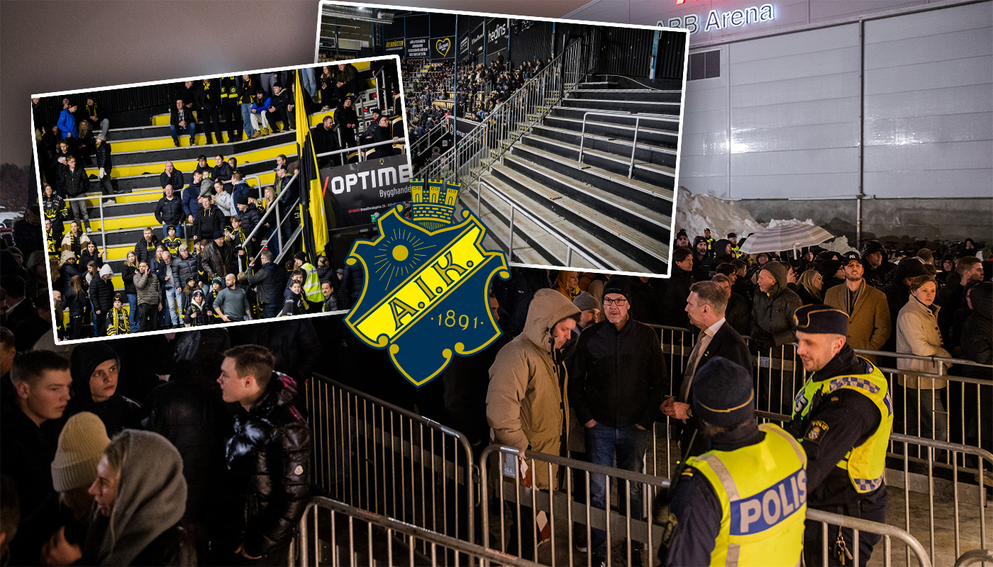 AIK fördömer agerandet under kaosmatchen: "Tar avstånd"