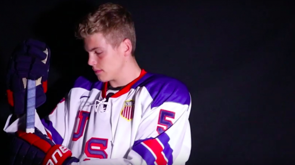 Adam Samuelsson släpps av Maine Mariners