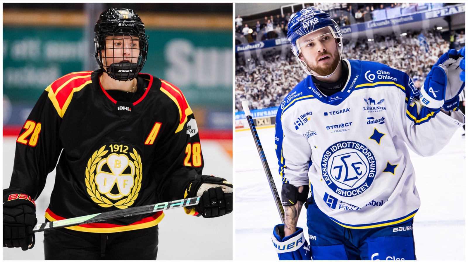 Tre nya spelare i Tre Kronor - en ny i Damkronorna