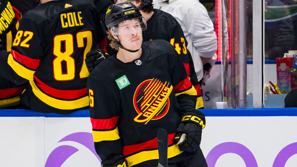 Brock Boeser upp i skytteligaledning – sköt äkta hattrick