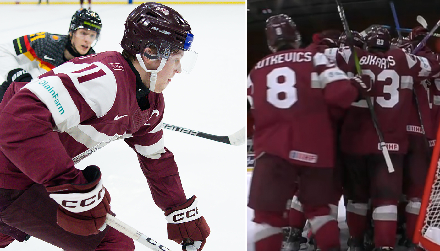 Islossning för Lettland - i måstematchen: "Imponerande"