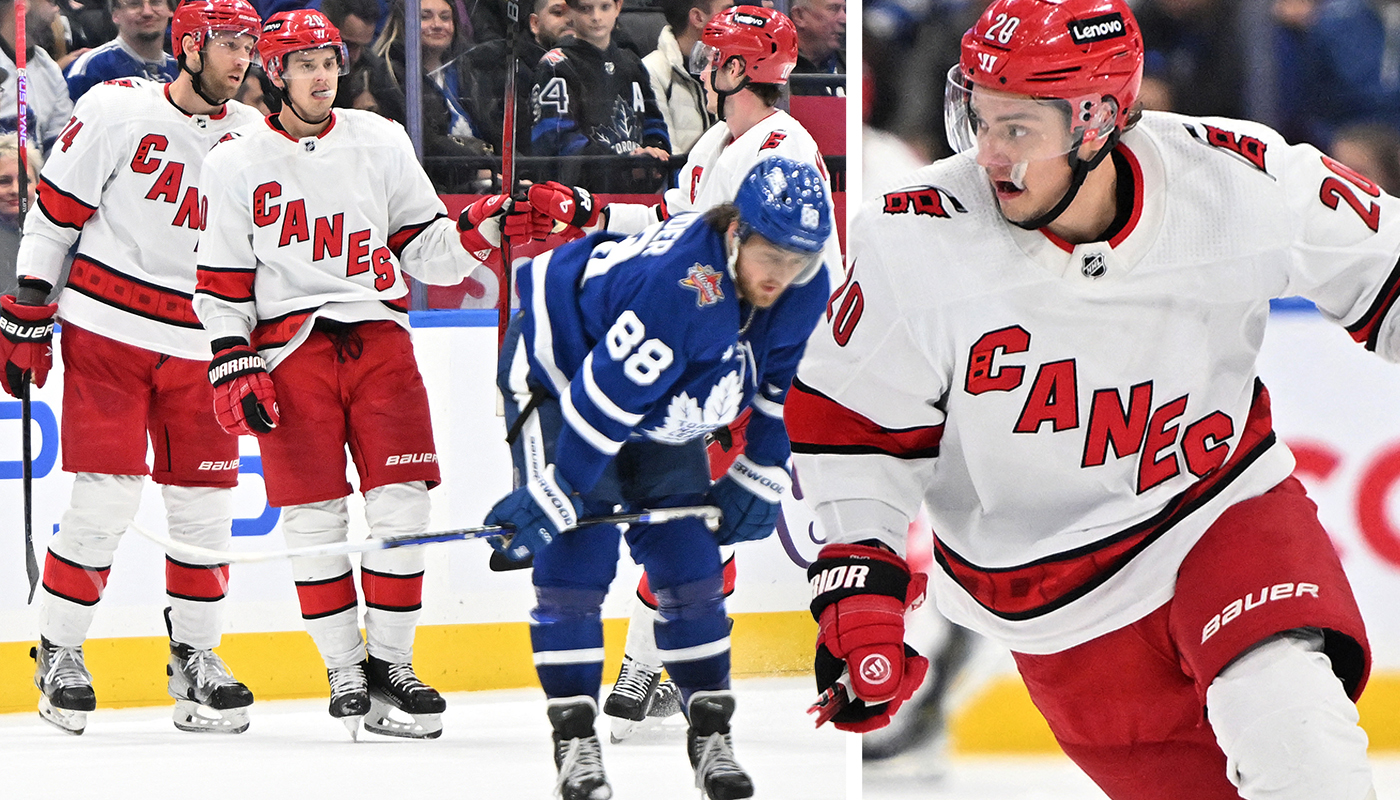 Nylanders svit sprack - sänktes av Sebastian Aho i jätteform