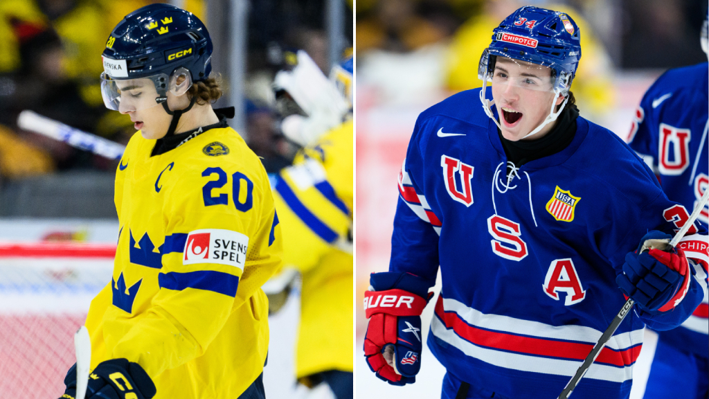 JUST NU: USA tar ledningen mot Sverige i JVM-finalen