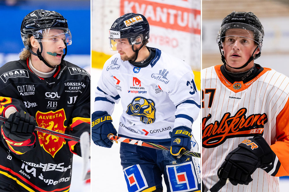 Fem potentiella win-win-trejder inför Hockeyettans deadline