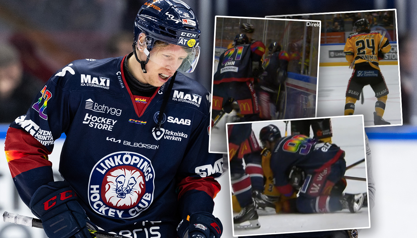 Vilmos Gallo klev av - matchstraff för Oscar Eklind: "Rätt i ryggen... usch"