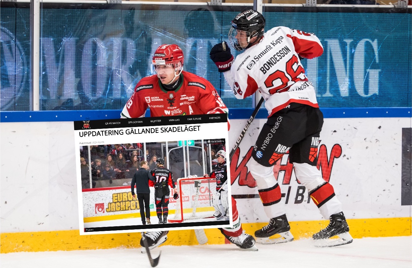 Jakob Bondesson borta resten av säsongen för Nybro Vikings