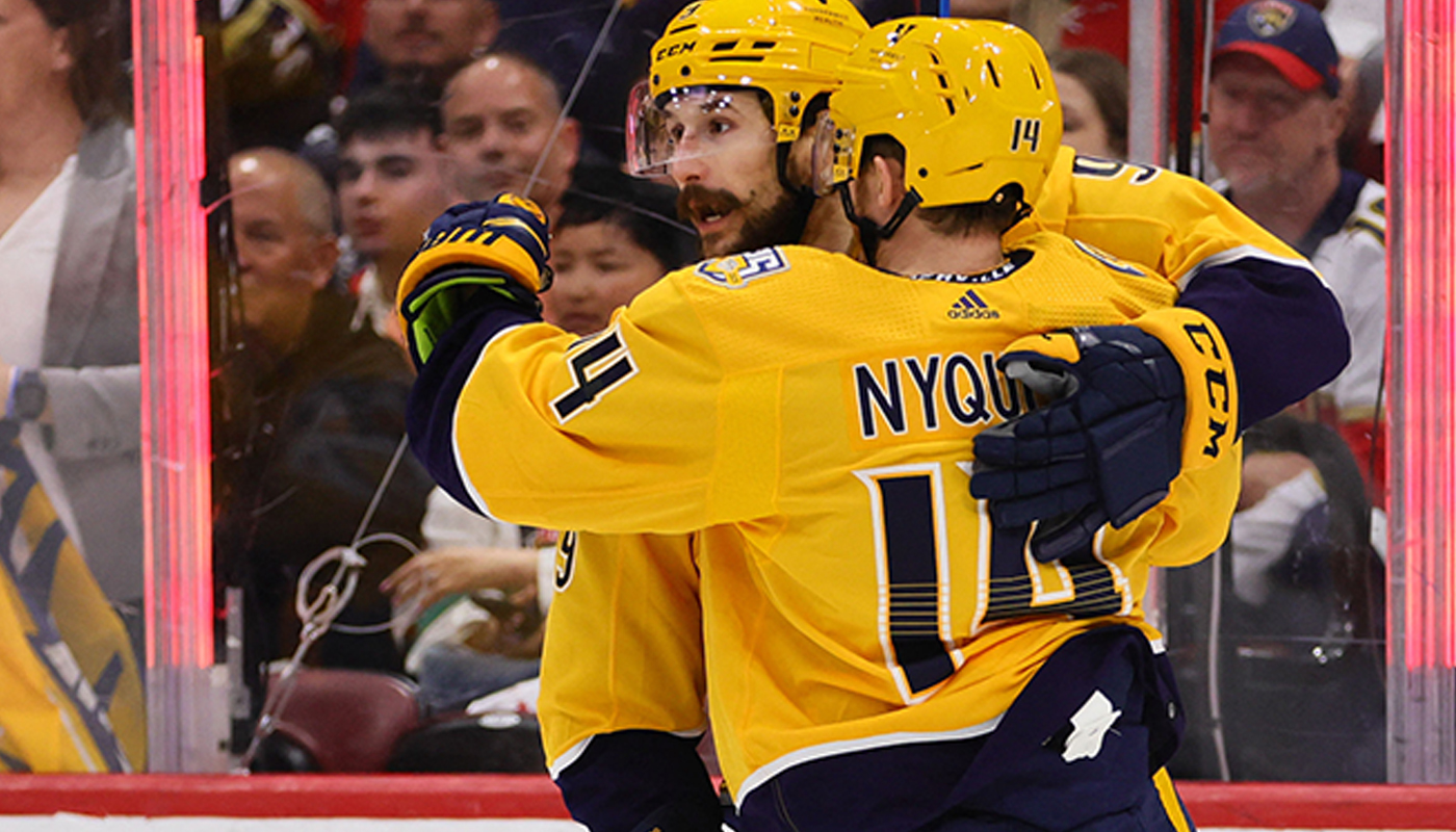 Forsberg och Nyquist förlängde Nashvilles galna svit - med vändning