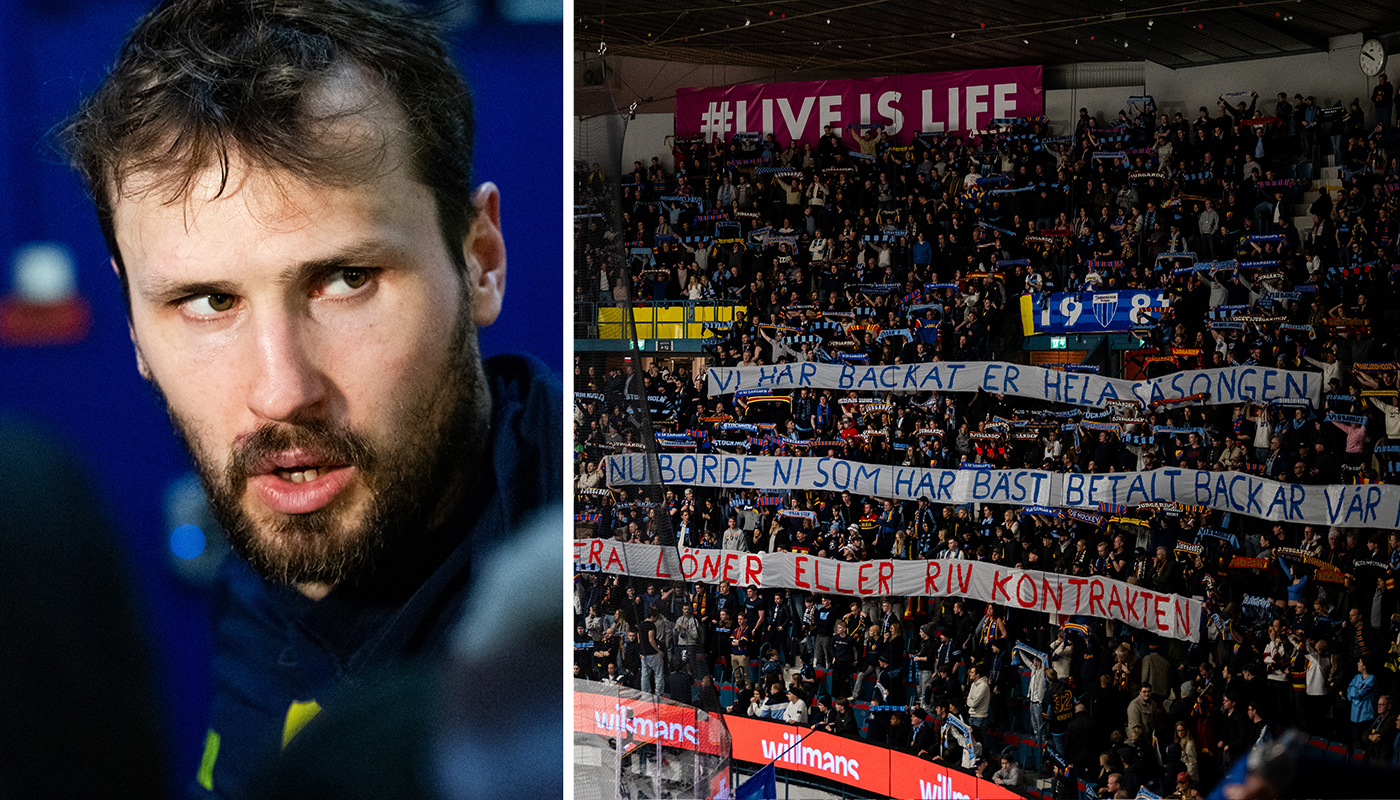 Marcus Krügers svar på fansens banderoll: "Jag förstår"