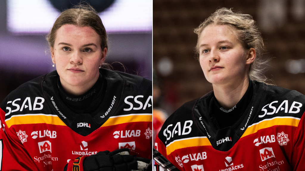 Tilde Sjödin och Wilma Sjölund förlänger med Luleå