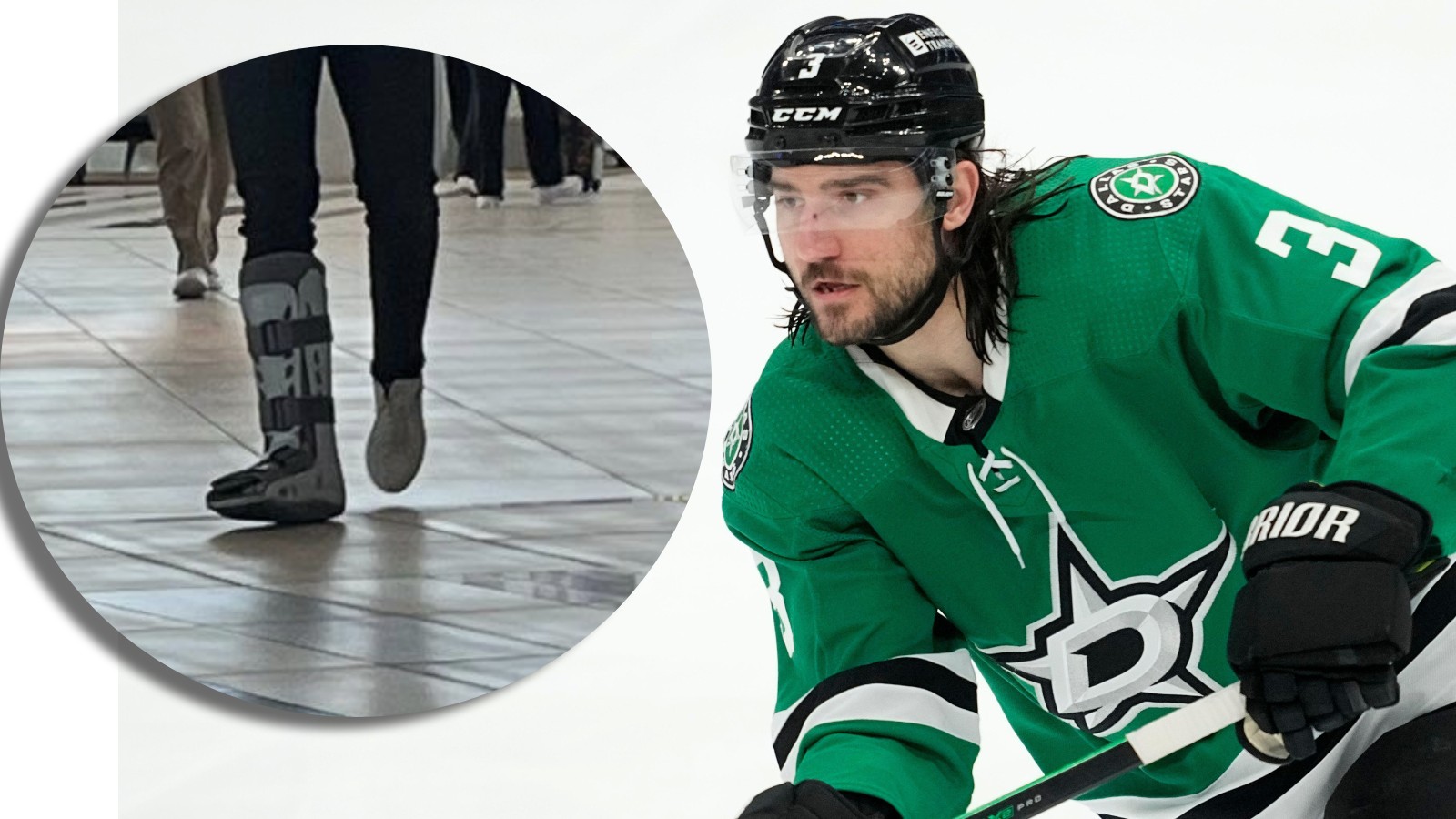Dallas Stars back Chris Tanev skadad – kan missa den femte konferensfinalen