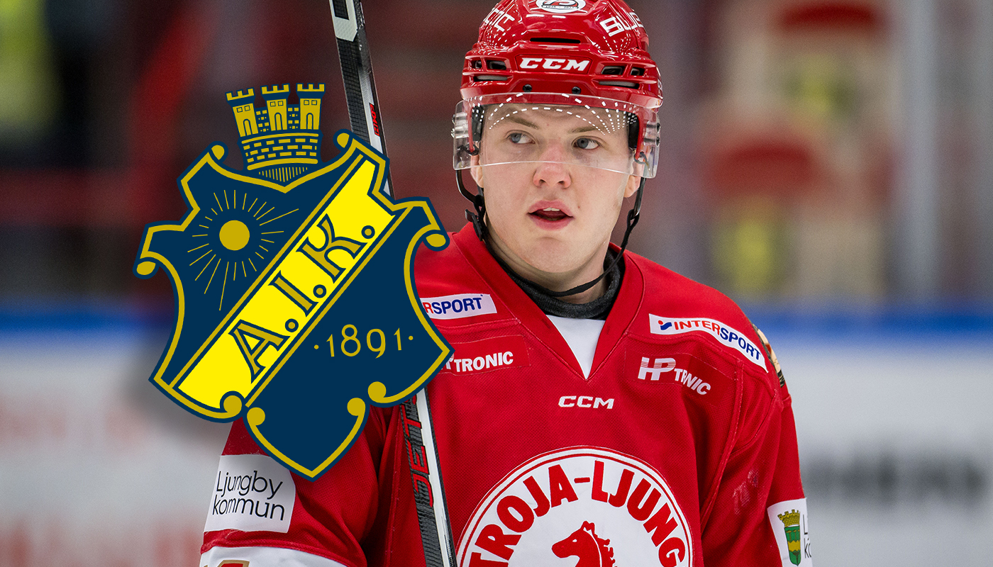 Efter succén i HockeyEttan - Jesper Emanuelsson flyttar till AIK