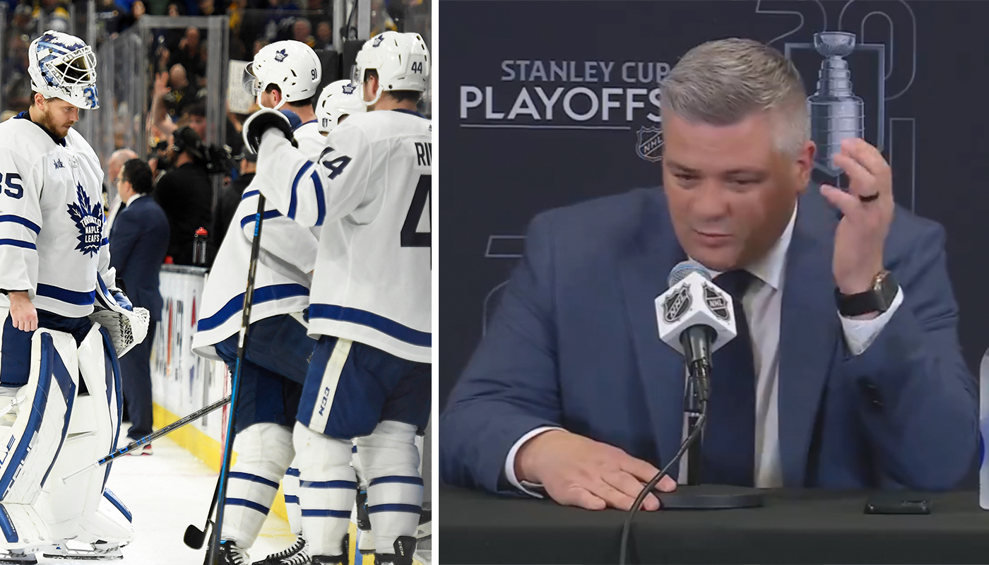 Sheldon Keefes frustration efter Torontos uttåg: "Slog vi oss själva"