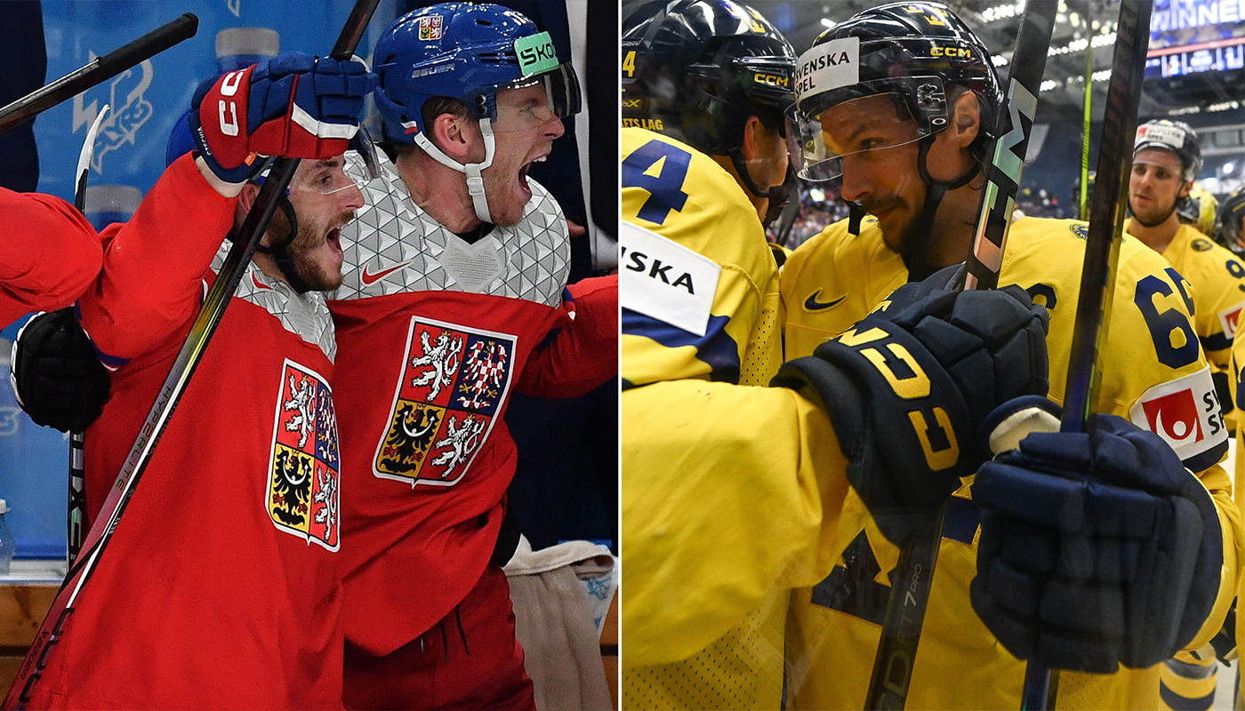 LIVE: Följ Sverige-Tjeckien i Hockey-VM 2024 här