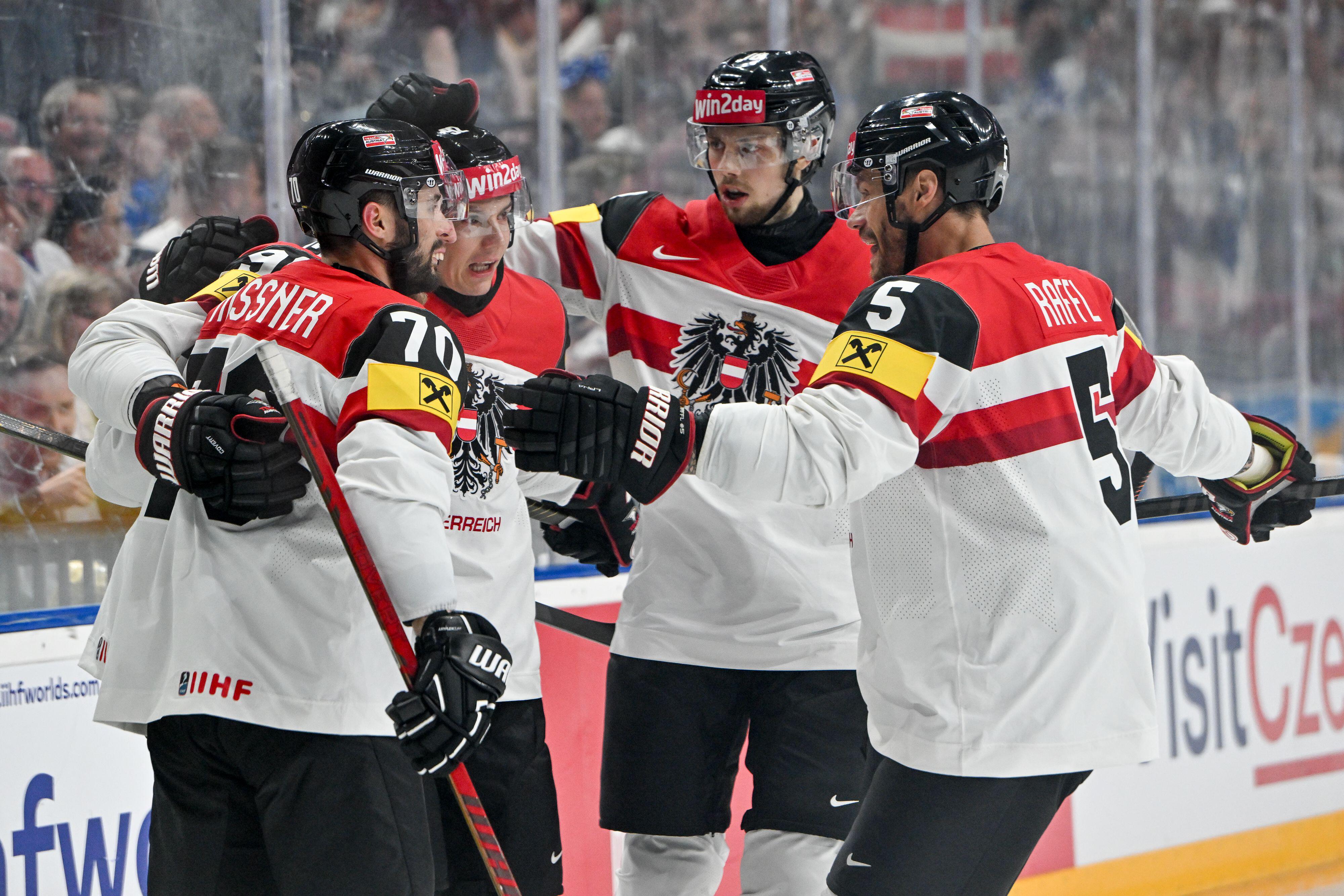 Österrike fortsätter att skrälla i hockey-VM