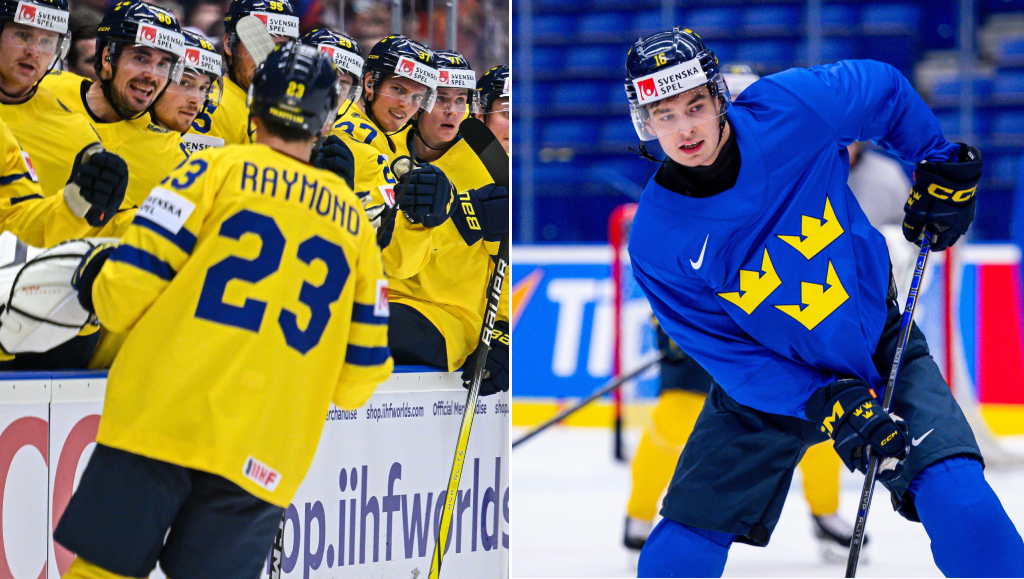 LIVE: Följ Tre Kronor-Tyskland i Hockey-VM