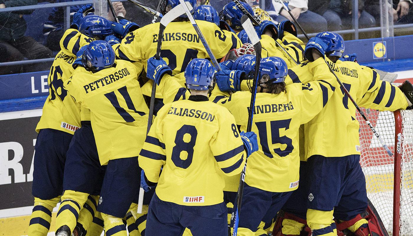 Chans till revansch - Sverige får möta Kanada i semifinalen av U18-VM