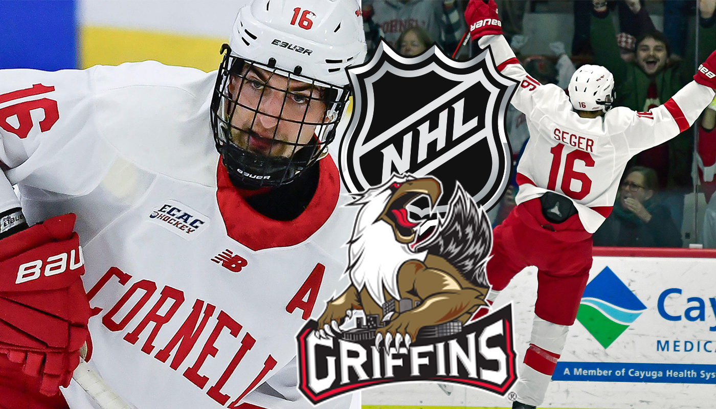 Från college till AHL - doldisen, Gabriel Seger, träder in i rampljuset