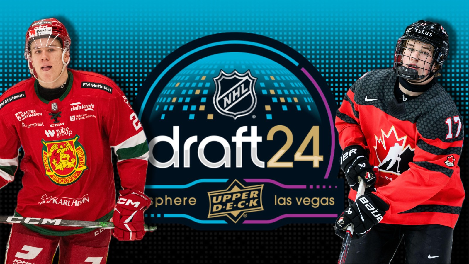 Så var första rundan av NHL-draften 2024