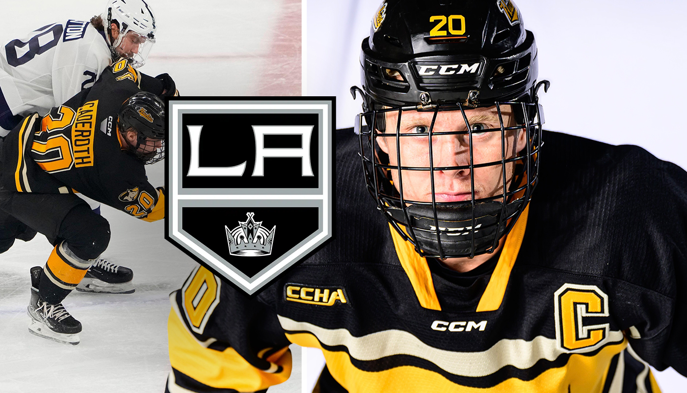 Arvid Caderoth får chansen av LA Kings: "Drömscenariot är ett NHL-kontrakt"