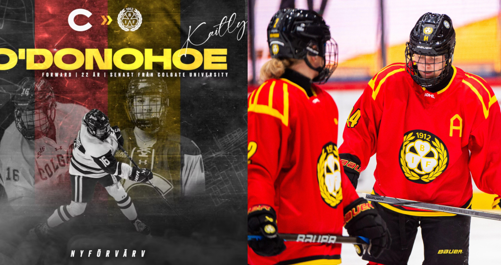 Brynäs värvar Kaitlyn O'Donohoe: "Bra skott"