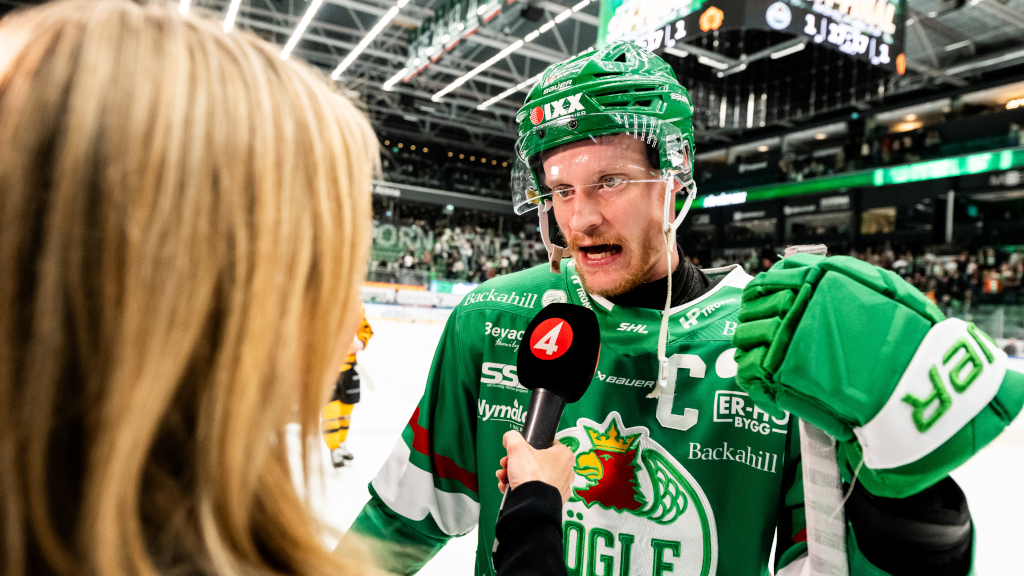 Anton Bengtsson om framtiden i Rögle: "Får se vad som händer"
