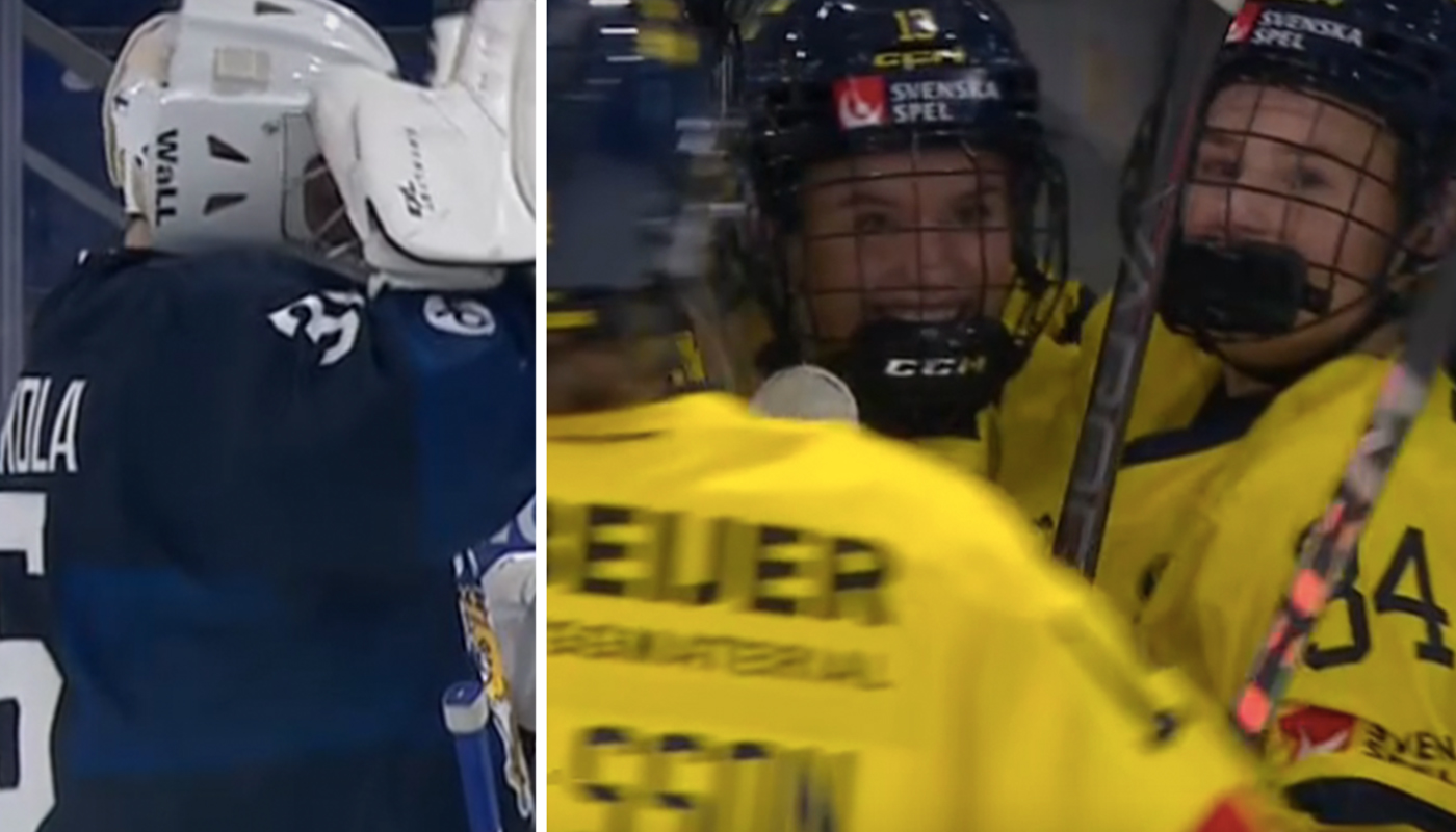 Damkronornas galna vändning - målkalas mot Finland