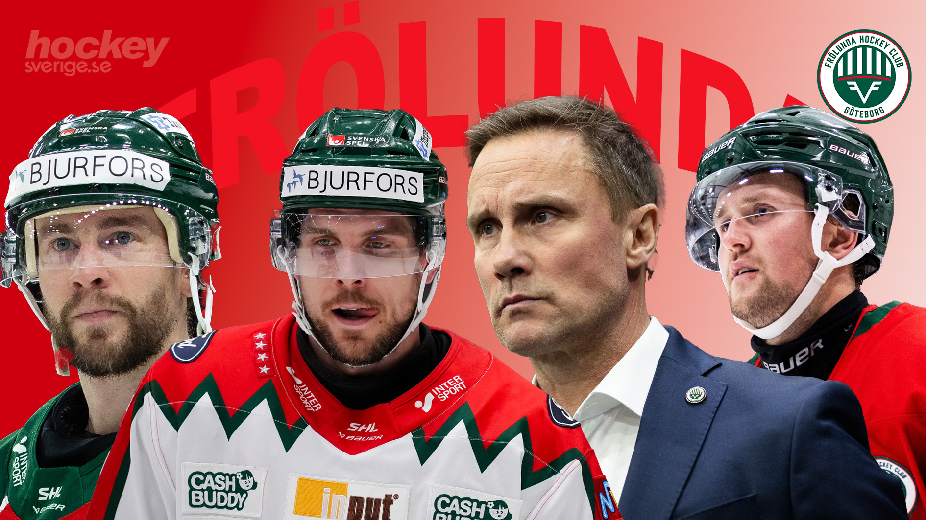 Frölunda 2024/2025 - trupp, betyg på alla spelare, analys, spelschema