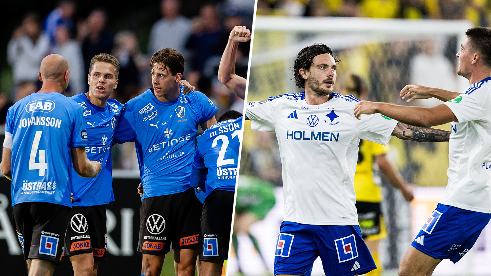 JUST NU Så startar HBK och Norrköping