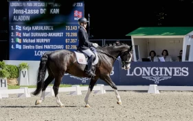 Parastjernen Jens Lasse Dokkan har ridd sitt siste internasjonale stevne: – Aladdin blir hos meg til han dør