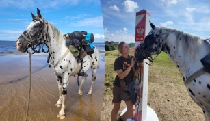 På hesteryggen fra Norge til Polen: Ania og Mango har tilbakelagt 2000 kilometer