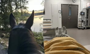 Susanne satt fast i stigbøylen: – Trodde jeg hadde sikre stigbøyler