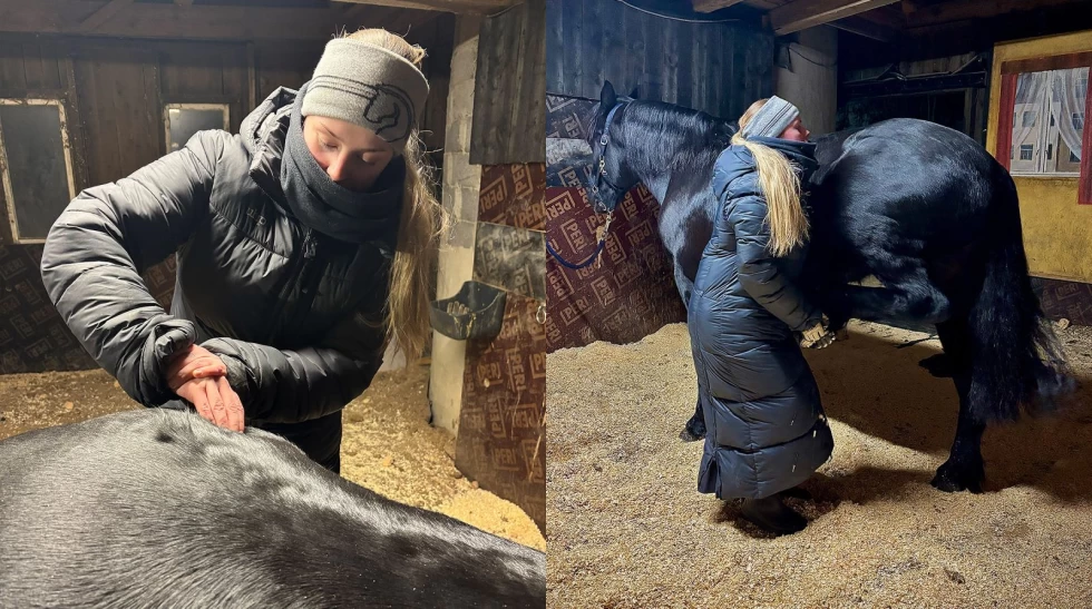 Snart er Hannah hesteterapeut: – Du må synes det er givende