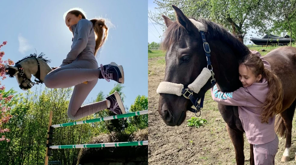 Nora konkurrerer med kjepphest: – Viktig inngang til sporten